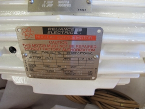 MOTOR, ELECTRIC TYPE, 7.5 HORSEPOWER, 460VAC, 3PH ELEC RATING, 1800 RPM, 250TCZ FRAME, TEAO ENCLOSURE. INSULATION CLASS H-TYPERN NOTE THE "0"'S IN FRONT OF THE PART NUMBER AND AFTER THE DASH ARE COMPUTER FILL ONLY. THE "R" DENOTES REPLACEMENT. PART # 1YF882939A1 SG (W-44) LOADING & HANDLING FEE $15-